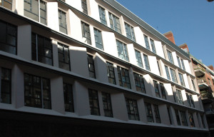 Fachada en materiales compuestos GRP, Bilbao