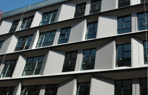 Fachada en materiales compuestos GRP, Bilbao