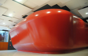 Materiales compuestos GRP composites, sede Endesa Barcelona