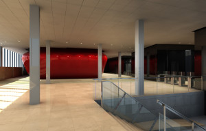 Materiales compuestos GRP composites, sede Endesa Barcelona
