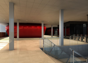 Materiales compuestos GRP composites, sede Endesa Barcelona