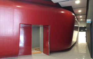 Materiales compuestos GRP composites, sede Endesa Barcelona