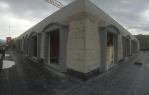 Materiales compuestos GRP en levantes de edificios. Lucarnas