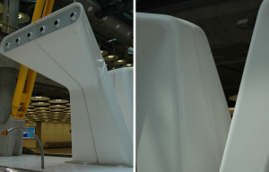 Materiales compuestos GRP estructurales, aeropuerto de Barajas
