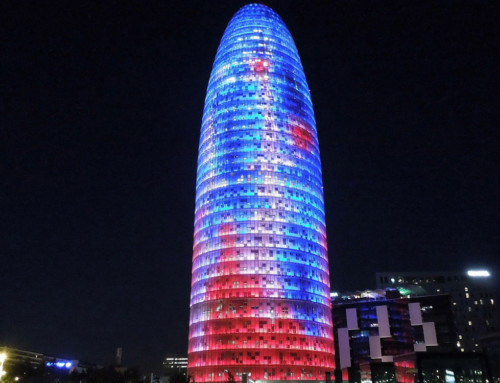 Materiales compuestos GRP estructurales en Torre Agbar, Barcelona