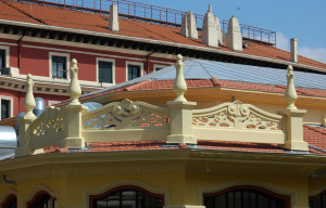 Rehabilitación de antepechos y pináculos en el Antiguo Mercado de Abastos