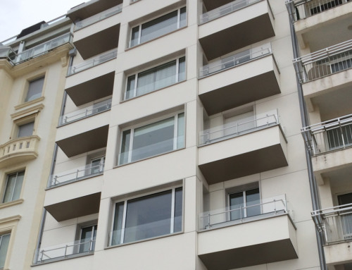 Rehabilitación de fachada con recercos en Donostia – San Sebastián