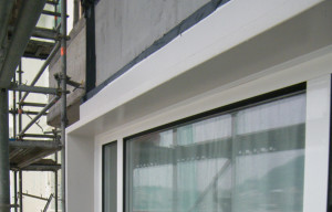 Rehabilitación de fachada con recercos en Donostia - San Sebastián