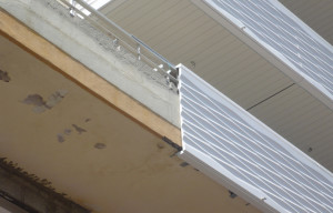 Rehabilitación de fachada en materiales compuestos GRP, Tenerife