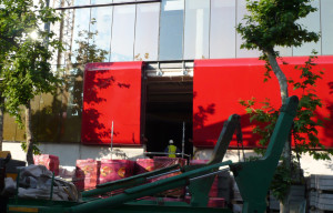 Resinas reforzadas en fachada, sede Endesa Barcelona